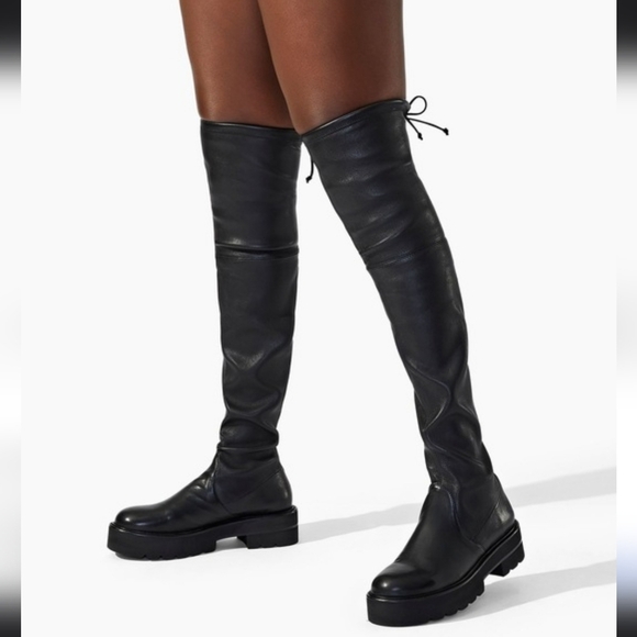 NEW STUART WEITZMAN LOWLAND ULTRALIFT  PLATFORM BOOT SIZE 6.5 - Picture 7 of 13